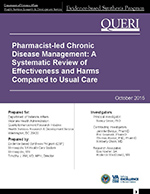 Pharmacist-led Chronic Disease Management: A Systematic Review of Effectiveness and Harms Compared to Usual Care
