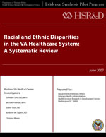 Cover of Racial and Ethnic Disparities in the VA Healthcare System