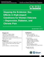 Sex Effects in High-impact Conditions for Women Veterans â€“ Depression, Diabetes, and Chronic Pain