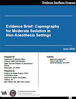 Evidence Brief: Capnography for Moderate Sedation in Non-Anesthesia Settings 
 