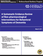 Non-pharmacological Interventions for Behavioral Symptoms of Dementia