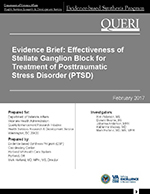 Evidence Brief: Effectiveness of Stellate Ganglion Block for Treatment of Posttraumatic Stress Disorder (PTSD)
