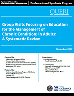 Group Visits Focusing on Education for the Management of Chronic Conditions in Adults (December 2012)