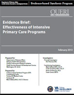 Evidence Brief: Effectiveness of Intensive Primary Care Programs (February 2013)