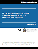 Moral
Injury and Mental Health Among US Military Service Members and Veterans: A Systematic Review and
Evidence Overview