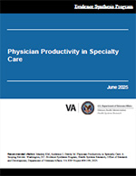 Productivity in Specialty Care: A Scoping Review