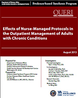 Effects of Nurse-Managed Protocols in the Outpatient Management of Adults with Chronic Conditions