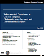 Robot-assisted Procedures in General Surgery: Cholecystectomy, Inguinal and Ventral Hernia Repairs