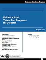 Evidence Brief: Virtual Diet Programs for Diabetes
 
