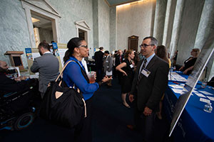 Walid Gellad, MD, MPH (R) at VA Research Day on the Hill.  