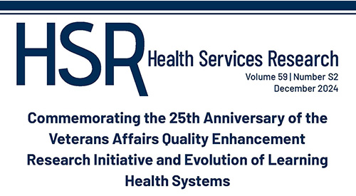 Health Services Research Marks 25 Years of QUERI