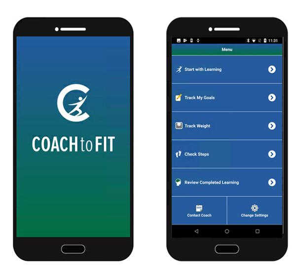 CoachToFit app