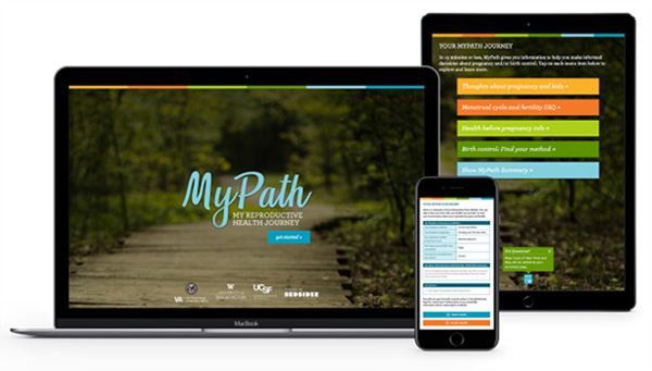 The MyPath tool provides reproductive decision support via web and mobile access.