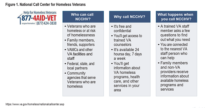 Figure 1. National Call Center for Homeless Veterans
